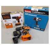 Black+decker Drill/driver & Makita Impact Wrench Black+decker Drill/driver & Makita Impact Wrench