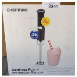 Chefman Cordless Power Immersion Blender Chefman Cordless Power Immersion Blender