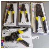 4x Pex Clamp Tools 4x Pex Clamp Tools