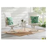 Riverbrook 3pc Glass Top Bistro Set Riverbrook 3pc Glass Top Bistro Set