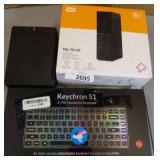 Keychron S1 Keyboard & Wd My Book Hard Drive Keychron S1 Keyboard & Wd My Book Hard Drive