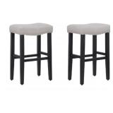 Saddle Seat Counter Stools 29in Qty-2