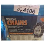 4x Peerless Truck/suv Tire Chains