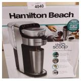Hamilton Beach Scoop Single-serve Coffee Maker