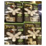 4x Beyond Bright Super Nova Garage Light