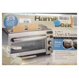 Hamilton Beach 2in1 Toaster Oven