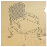 Armed Chair 71247.00brnntl 2 Pieces