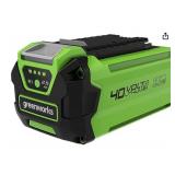 Greenworks 40v 2.5ah Battery