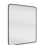 Ello&allo Rectangular Black Bathroom Mirror