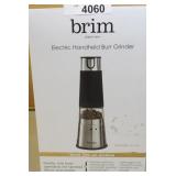 Brim Electric Handheld Burr Coffee Grinder