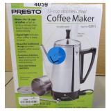 Presto 12-cup Stainless Steel Coffee Maker