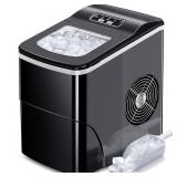 Aglucky Countertop Ice Maker Machine 26lbs