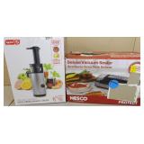 Nesco Vacuum Sealer & Dash Power Juicer