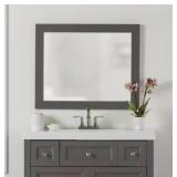 Westcourt Taupe Gray Vanity Mirror Wtwm26-tg