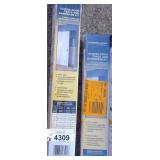 2x Sliding Door Track & Hardware Kit