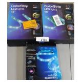 3x Colorstrip Led Lights
