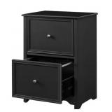 Bradstone 2 Drawer Dark Charcoal File Cabinet