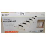 Commercial Electric 6pk Recessed Light Kit
