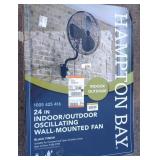 Hampton Bay 24in Wall Mounted Fan