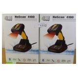 2x adesso nuscan 4100 barcode scanner