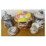 Collectible Cookie Jar, Tea Pots & Germany Tea Cup