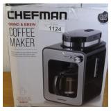 chefman grind & brew coffeemaker