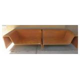 Outdoor patio couch, 2 sections