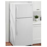 Vissani 18cu Ft White Top Refrigerator