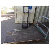 Plastic Dolly & Wood Rolling Cart Plastic Dolly & Wood Rolling Cart