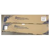 2x Lithonia 4ft Replacement Lenses 2x Lithonia 4ft Replacement Lenses