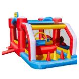 Turfee Bounce House With Slide 12x9x6