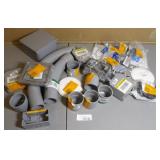 Assorted Size Pvc Pipes & More Assorted Size Pvc Pipes & More