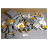 Assorted Size Pvc Pipes & More