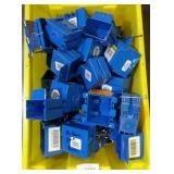 40x  Assorted Blue Electrical Box Outlets