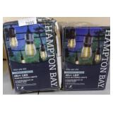 2 Hampton Bay 48ft Led  String Lights