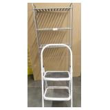 Step Ladder & Over The Toilet Shelf Step Ladder & Over The Toilet Shelf
