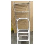 Step Ladder & Over The Toilet Shelf