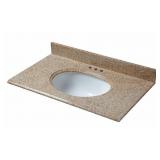 31 In. X 22 In. Granite Vanity Top