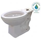 Round Toilet Bowl Only in White