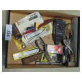 Assorted Tools & Air Impact Wrench (Untested)