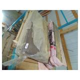 (~50?) Sheets of ~36" Brown Metal Roofing &