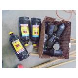 Tiki Torches (Varied Conditions), Fuel Cans &