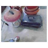 (2) Small Charcoal Grills