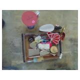 Casserole Dish & Assorted Kitchenware