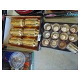 Gold Tone Candle Jars & Other Votives