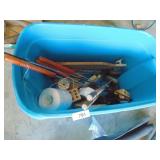 Tote (No Lid) w/ Campfire Supplies