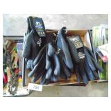 (8) Pairs of Latex Coated Gloves (New)