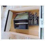 Drill Bit Box w/ Drill Bits
