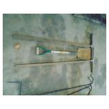 (2) Squeegees & Shovel