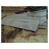 Metal Roofing (Some Damage) & Drainage Pipe